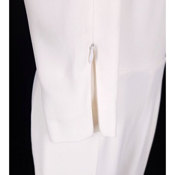 Stella McCartney Lyta One-Sleeve Cutout Jumpsuit Size 42 US 6 White $3340 - Picture 9 of 16